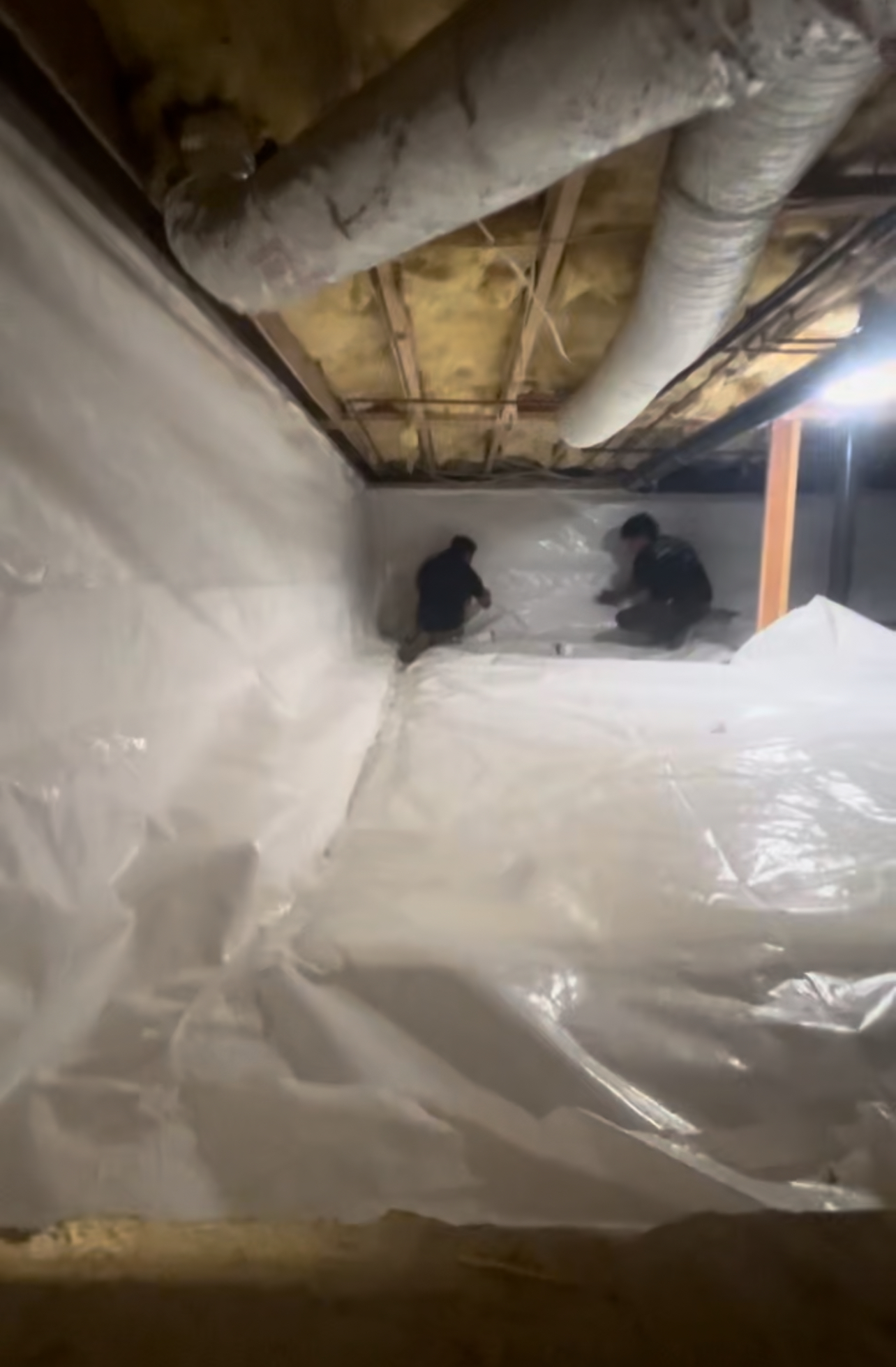 Crawlspace repair